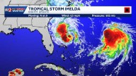 Tropical Storm Imelda moving away from US coast