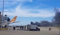 Al menos dos heridos tras estrellarse una aeronave en el aeropuerto de Maiquetía