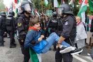 Las protestas propalestinas vuelven a interrumpir la Vuelta Ciclista a España
