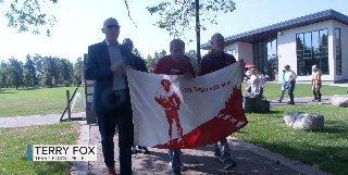 Terry Fox’s Uncle Runs Honouring Terry’s Legacy