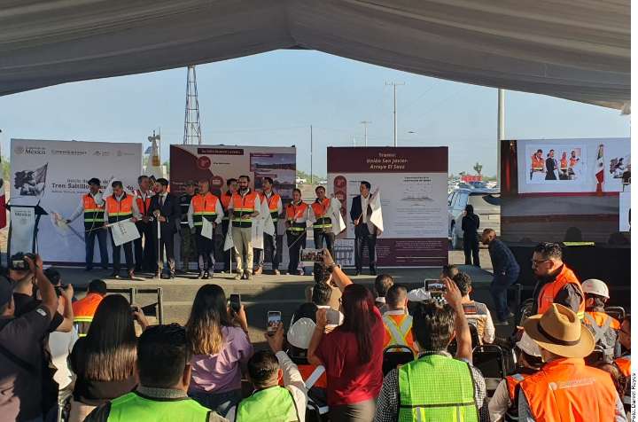 Arrancan obras para el tren de pasajeros Saltillo