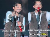 Christian Nodal responde a abucheos contra Ángela Aguilar en concierto