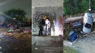 Recuento de Daños por Lluvias en Nuevo León: 69 Autos Varados y Al Menos 8 Personas Rescatadas