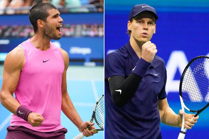 Carlos Alcaraz y Jannik Sinner disputarán la Final del US Open e igualan una marca de hace 61 años