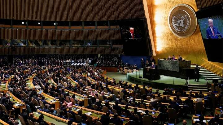 Trump Tells World Leaders Their Countries Are ‘Going to Hell’ in Combative UN Speech