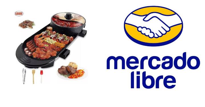 Mercado Libre lanza olla con plancha eléctrica 2 en 1 con 33% de descuento