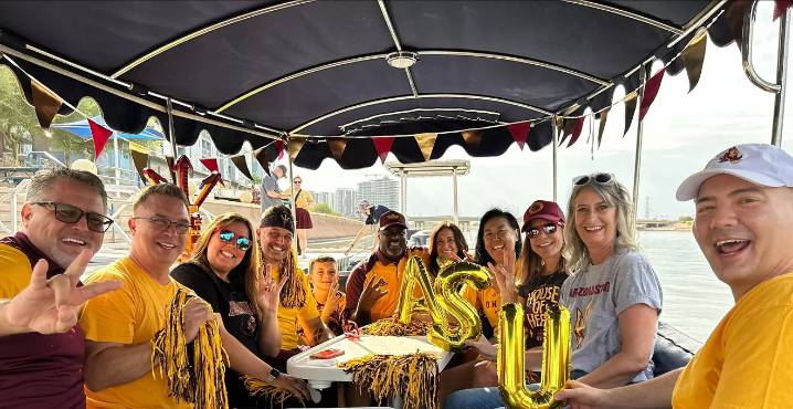Want to take a boat to Arizona State football games? Now you can
