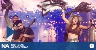 Soledad Pastorutti le enseñó a Nico Occhiato su mayor destreza: cómo revolear un poncho