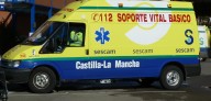 Tres personas resultan afectadas por respirar humo tras el incendio en una vivienda en Caudete (Albacete)