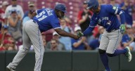 Blue Jays tie season-high with five homers in 13