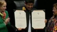 Ministros de la Suprema Corte toman protesta ante el Senado de la República