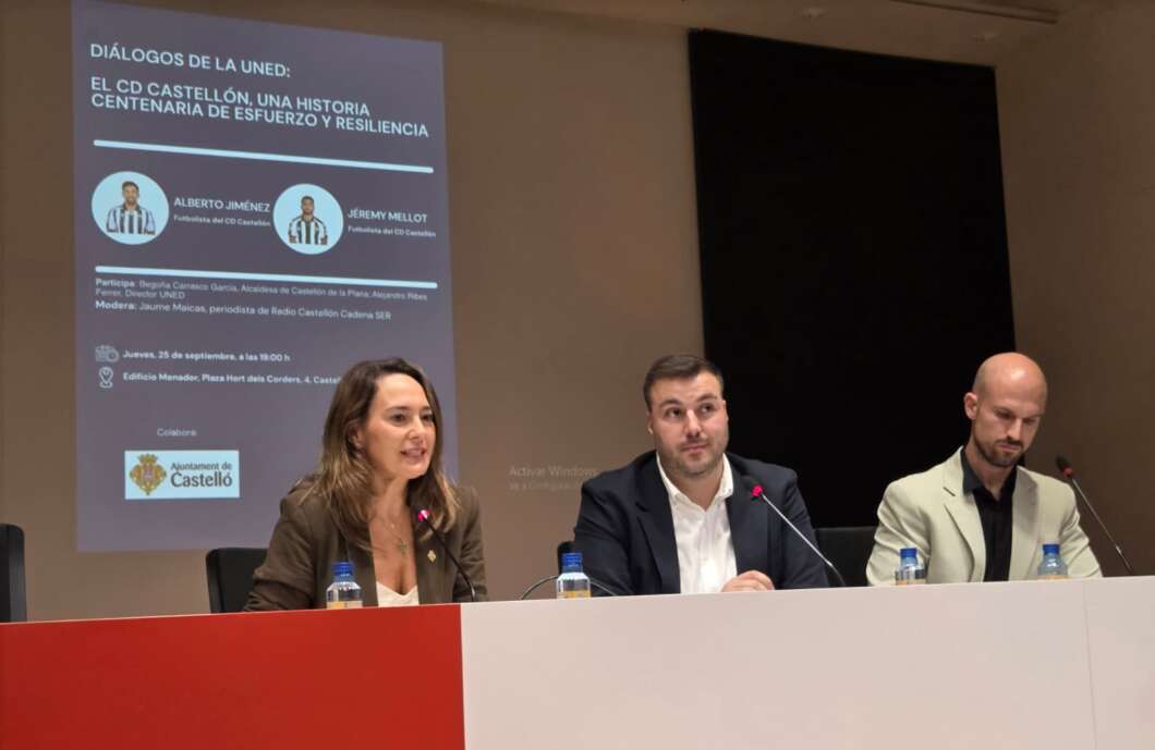 La UNED estrena ciclo de diálogos en el Menador junto al Ayuntamiento y con protagonismo del CD Castellón
