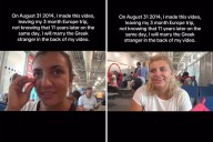 Woman Films Last Chance To Talk to Greek Man—11 Years Later Comes a Twist