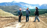 Taccetta recorrió loteo Valle Chico donde el Municipio realiza apertura de nuevas calles