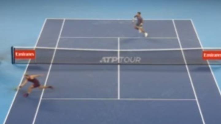 Alcaraz no es de este mundo: el indescriptible punto de Carlos en cuartos del torneo de Tokio