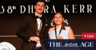 WA news LIVE: Constable wins Sandover Medal