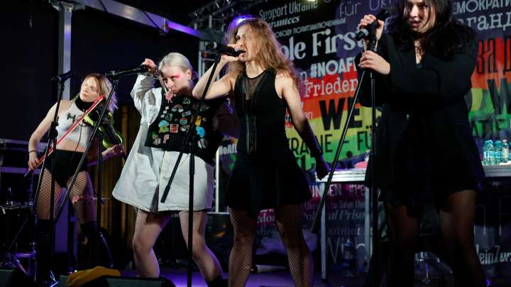 Pussy Riot Members Sentenced to 13 Years in Prison in Absentia