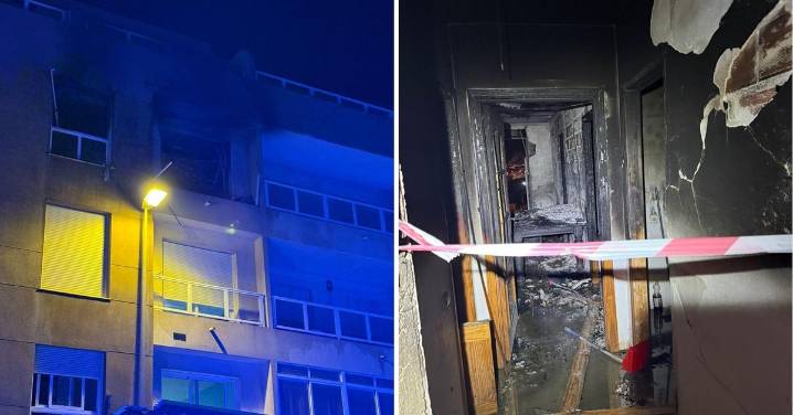 Muere el hombre que intentó matar a su pareja en Roquetas al provocar un incendio con butano
