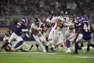 Falcons trample J.J. McCarthy and the Vikings 22-6 behind Bijan Robinson's running, dominant defense