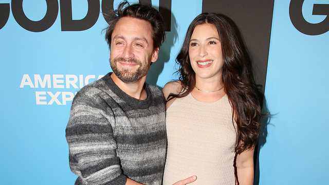 Kieran Culkin, Jazz Charton expecting third child, after he asked for more during award speeches