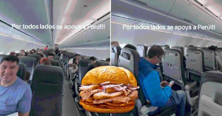 Piloto de avión pidió a pasajeros votar por el pan con chicharrón en 'Mundial de desayunos' y redes estallan: "Perú es clave hasta en el cielo"