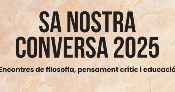 Ciclo de conferencias 'Sa Nostra Conversa' en Can Tàpera