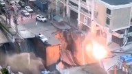 Watch video: Sinkhole opens in front of hospital in Thailand