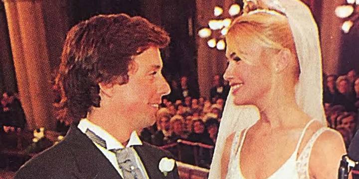 La boda de Valeria Mazza y Alejandro Gravier según Giorgio Armani: musa, arte, estilo y una galera desobediente