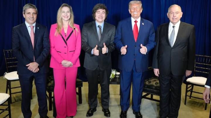 Milei se reunió con Trump para cerrar la ayuda con fondos del Tesoro de Estados Unidos