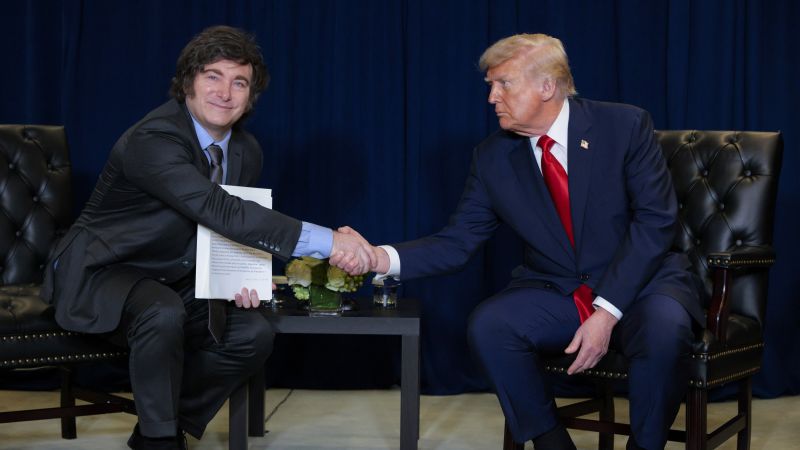 The Argentina bailout is all about propping up a Trump ally