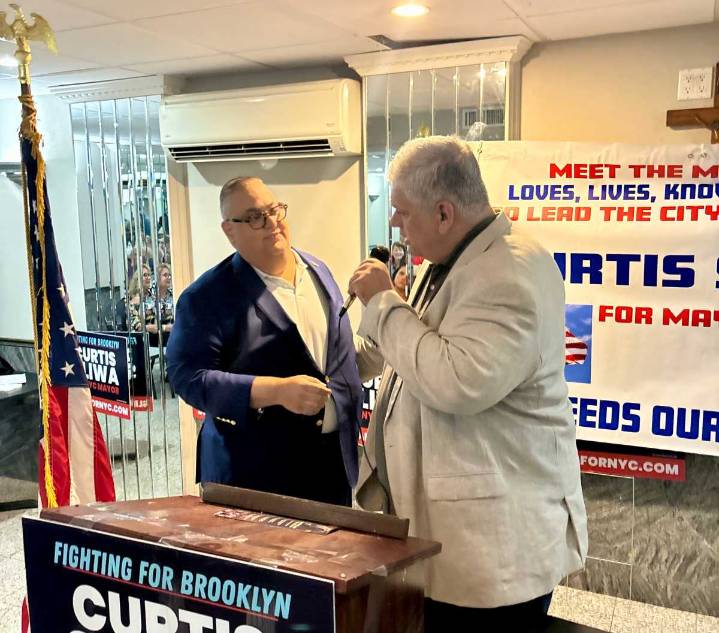 ‘Party above politics’: Brooklyn GOP chair Richie Barsamian endorses George Sarantopoulos for District 47 after contentious primary • Brooklyn Paper