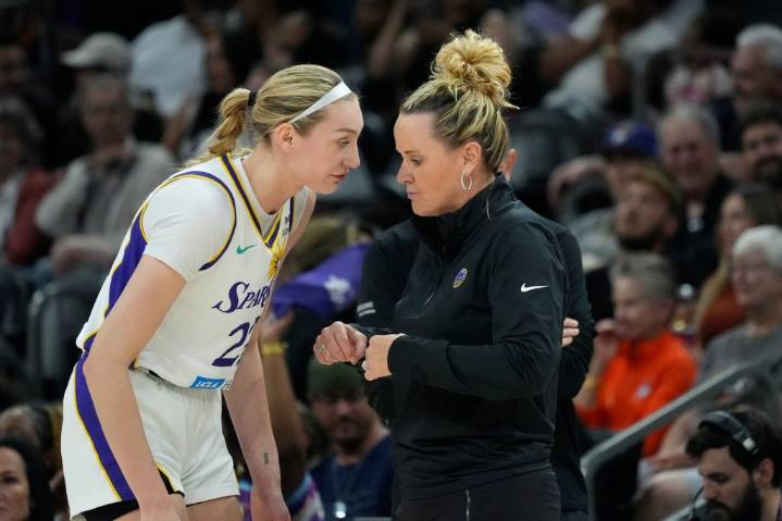 Sparks, with no postseason in sight, encouraged before season finale
