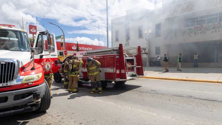 Realizan simulacro de evacuación en edificios municipales de Cuauhtémoc