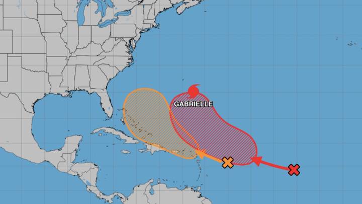 Hurricane Gabrielle intensifies while NHC tracks 2 more Atlantic systems