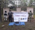 Aseguran armas de fuego y equipo táctico en Guachochi