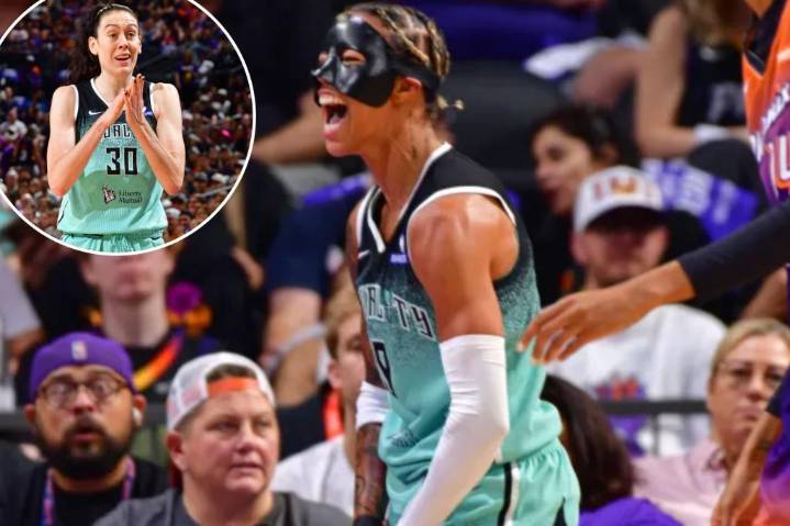 Liberty rally in OT after near collapse for Game 1 win over Mercury