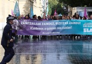 Trabajadoras de las residencias de Gipuzkoa contra la precariedad laboral