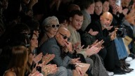 The devil wears Dolce & Gabbana in Milan as Meryl Streep is filmed at runway show for movie sequel