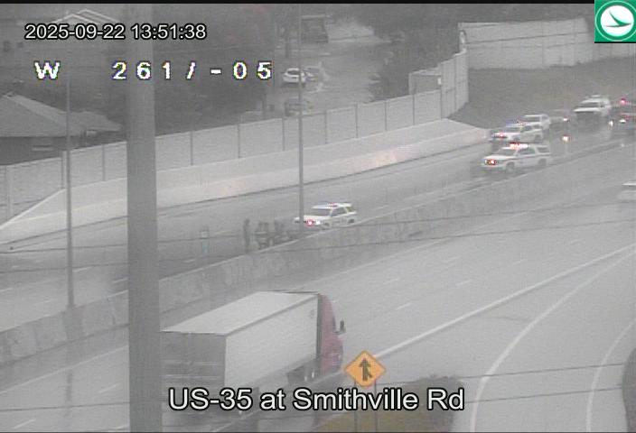 US-35 East closed in Dayton