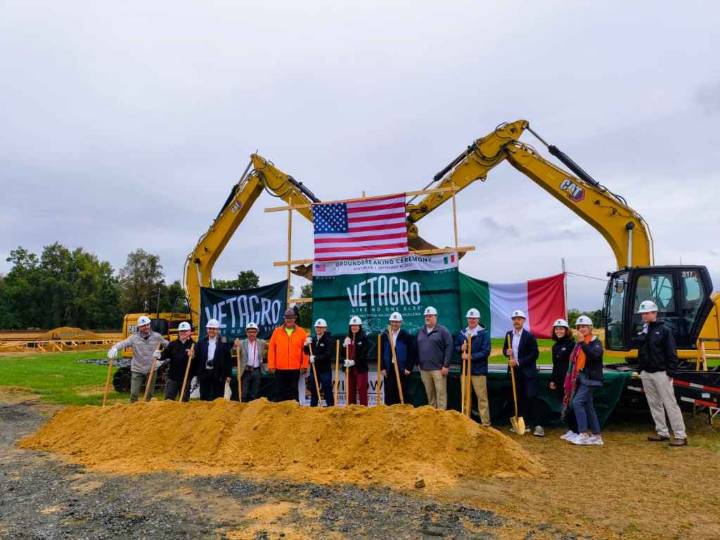 Vetagro begins work on first U.S. facility in Easton, Maryland