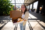 A viral cake picnic serves up sugar, community and pickles