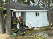 North Bay Fire responds to cabin fire