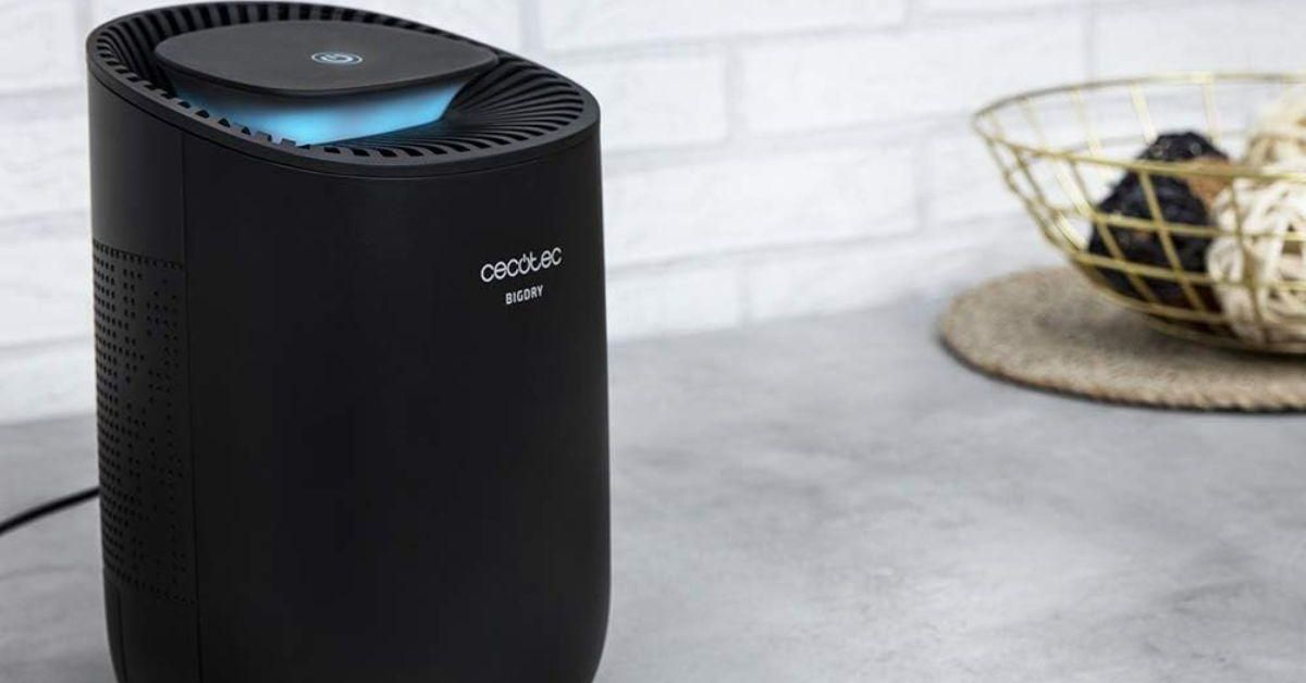 Acaba con la humedad de casa con el deshumidificador Cecotec BigDry: ligero, silencioso y muy práctico por solo 40€