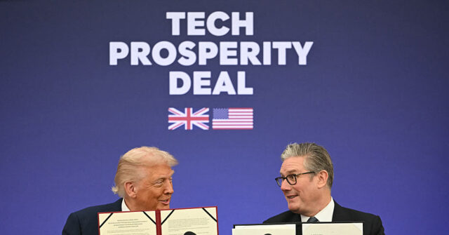 Down to Business: Trump Signs 'Tech-Prosperity Deal' With UK