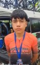 Darwin Felipe Atapuma subió al podio en la Micro Vuelta al Valle