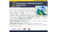 Centro de Sinaloa amanece con lluvias por efectos del Monzón y canal de baja presión