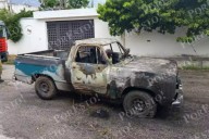 Camioneta se incendia al norte de Mérida, SSP controla la situación