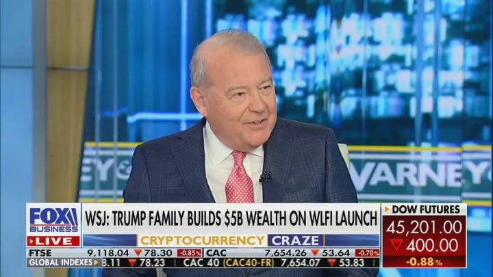 Fox Business Hosts Call Out Trump ‘Conflict of Interest’ On $6B Crypto Haul