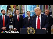 Trump announces deal with Pfizer to lower drug prices