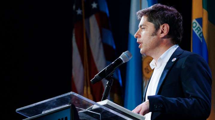 Kicillof apuntó contra Milei en la ONU
